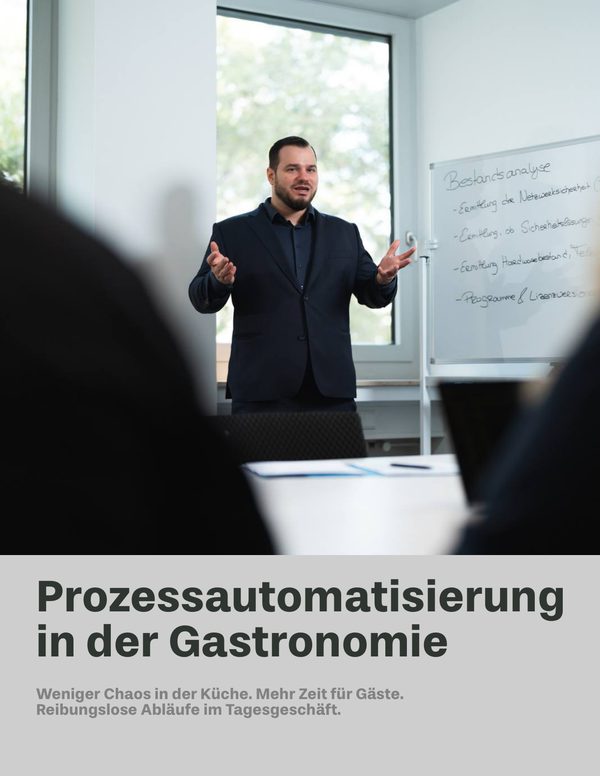 Cover: Prozessautomatisierung in der Gastronomie