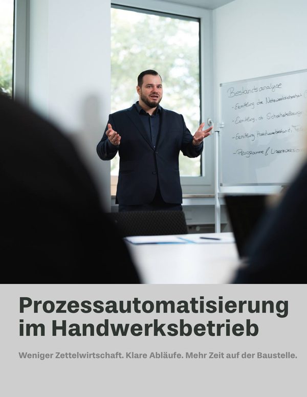 Cover: Prozessautomatisierung im Handwerksbetrieb