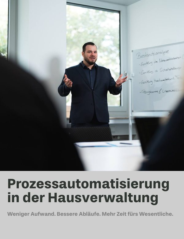 Cover: Prozessautomatisierung in der Hausverwaltung